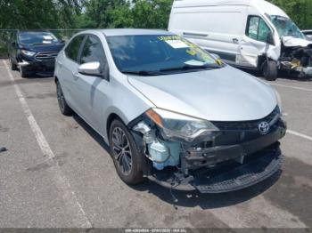  Salvage Toyota Corolla