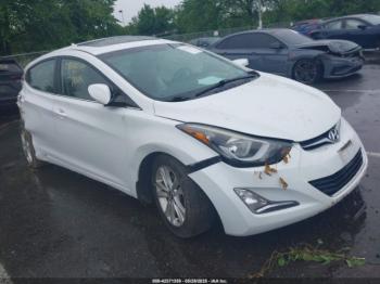  Salvage Hyundai ELANTRA