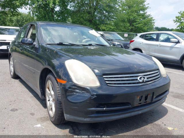  Salvage INFINITI G35