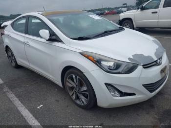  Salvage Hyundai ELANTRA