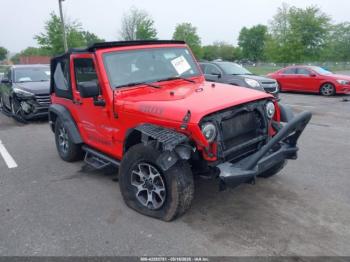  Salvage Jeep Wrangler