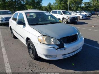  Salvage Toyota Corolla