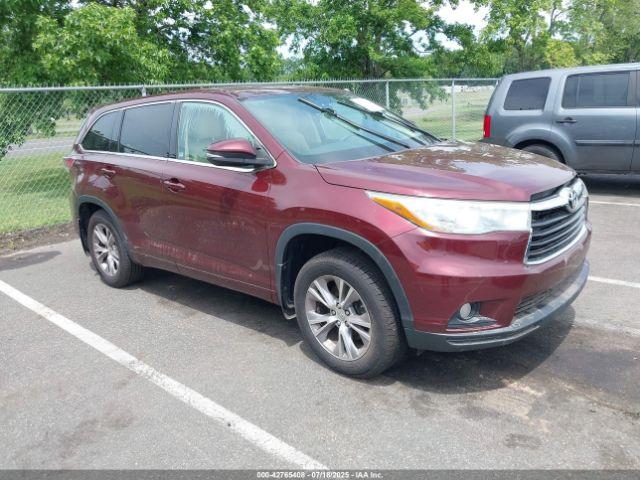  Salvage Toyota Highlander