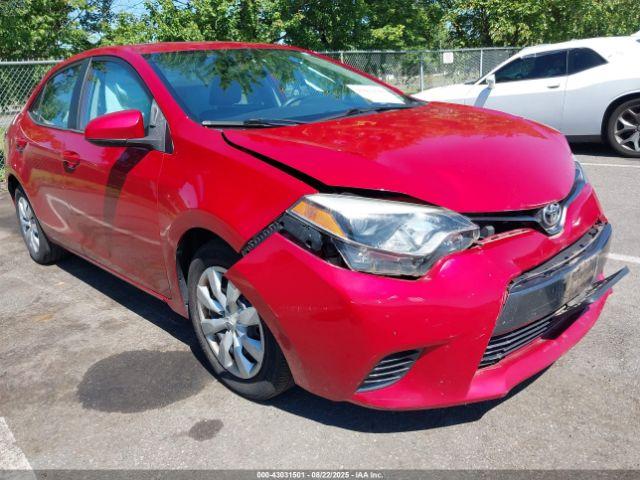  Salvage Toyota Corolla