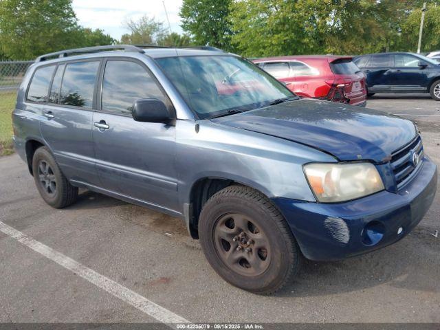  Salvage Toyota Highlander