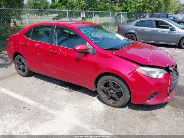  Salvage Toyota Corolla