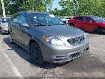  Salvage Toyota Matrix