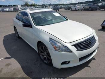  Salvage INFINITI G37x