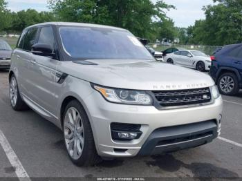  Salvage Land Rover Range Rover Sport
