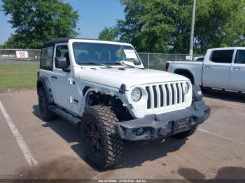  Salvage Jeep Wrangler