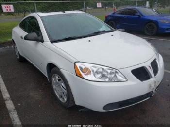  Salvage Pontiac G6
