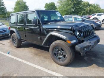  Salvage Jeep Wrangler
