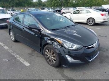  Salvage Hyundai ELANTRA