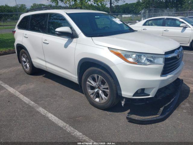  Salvage Toyota Highlander
