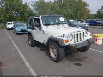  Salvage Jeep Wrangler