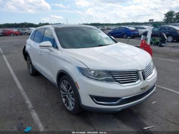  Salvage Lincoln MKX