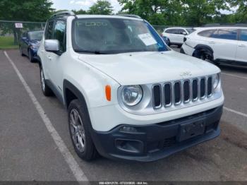  Salvage Jeep Renegade