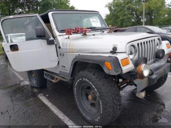  Salvage Jeep Wrangler