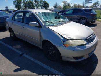  Salvage Toyota Corolla