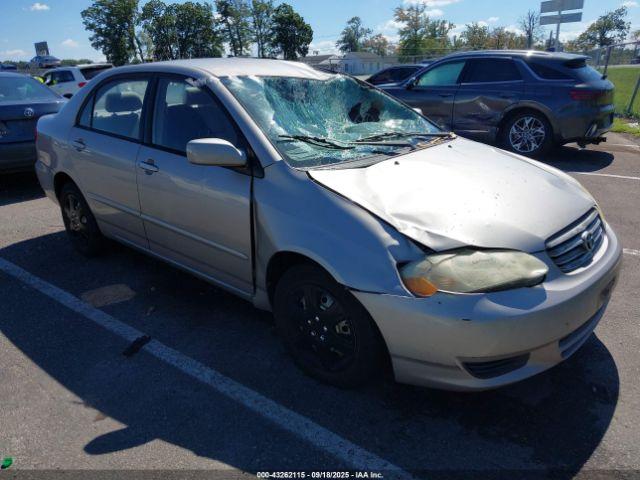  Salvage Toyota Corolla