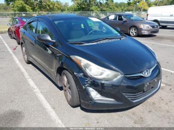  Salvage Hyundai ELANTRA