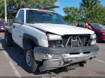  Salvage Chevrolet Silverado 2500