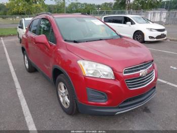  Salvage Chevrolet Trax