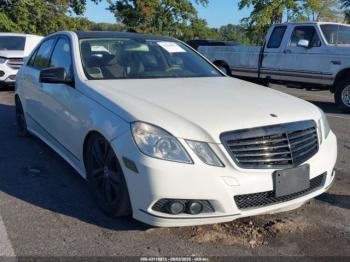  Salvage Mercedes-Benz E-Class