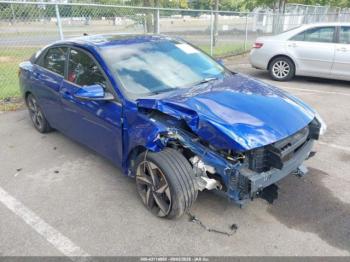  Salvage Hyundai ELANTRA