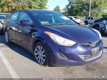  Salvage Hyundai ELANTRA