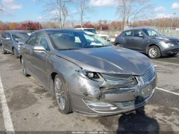  Salvage Lincoln MKZ Hybrid