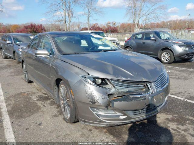  Salvage Lincoln MKZ Hybrid