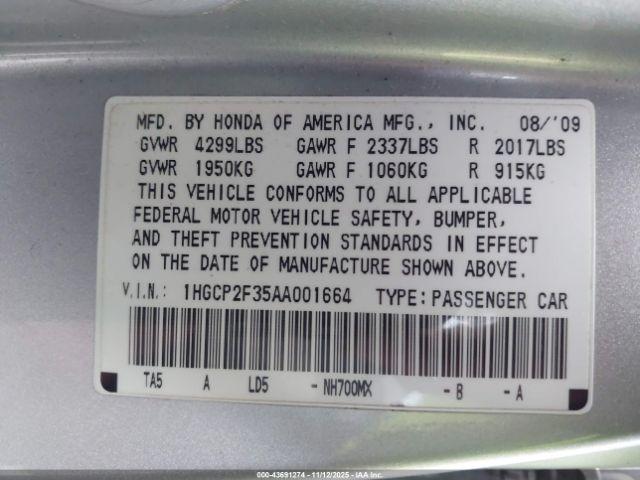 Honda Accord 2.4 Lx Image 2