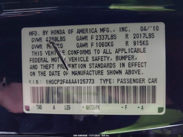 Honda Accord 2.4 Lx-p Image 4