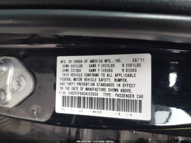 Honda Accord 2.4 Ex-l Image 7