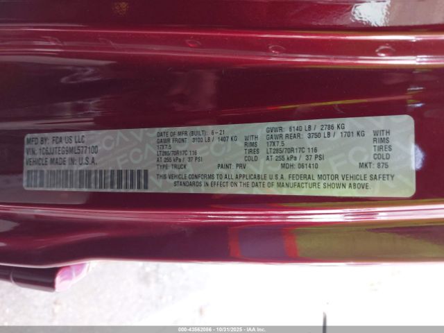 Jeep Gladiator Mojave 4x4 Image 7