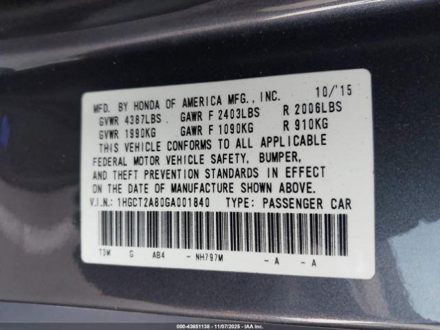 Honda Accord Ex-l V-6 Image 6