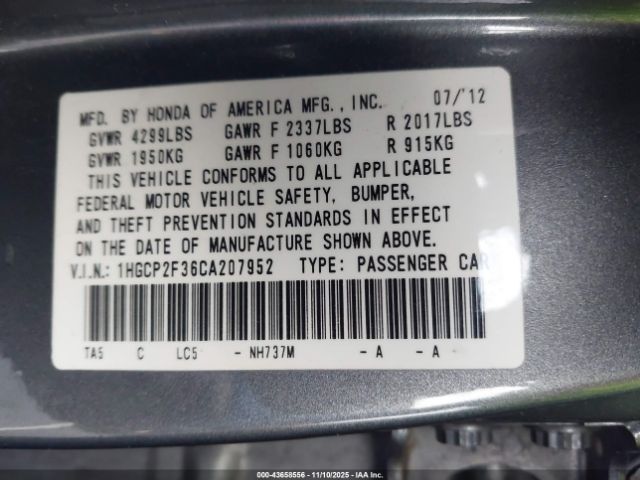 Honda Accord 2.4 Lx Image 8