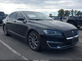  Salvage Lincoln MKZ