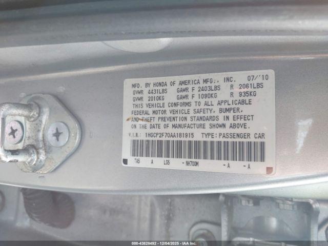 Honda Accord 2.4 Ex Image 5