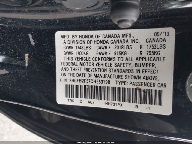 Honda Civic Lx Image 10