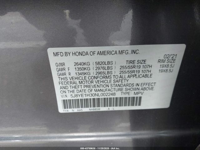 Acura MDX Standard Image 5