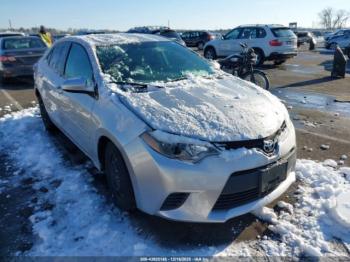  Salvage Toyota Corolla