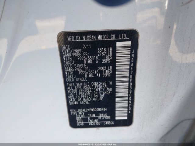 Nissan Quest Sv Image 8