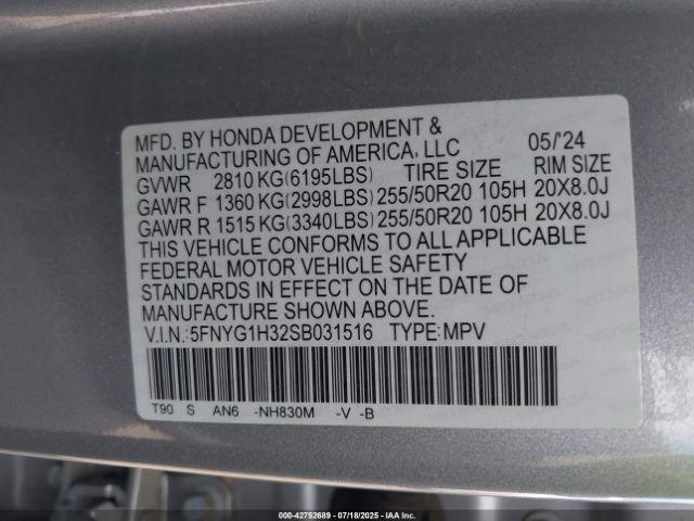 Honda Pilot Sport Image 11