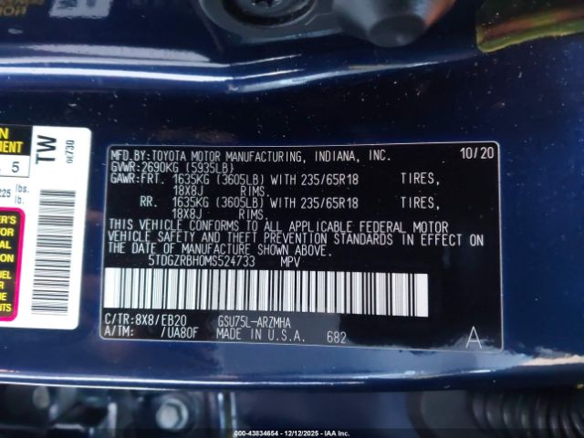 Toyota Highlander Xle Image 14