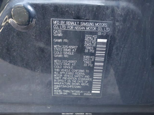 Nissan Rogue Sv Image 6