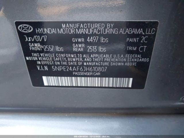 Hyundai SONATA Se Image 2