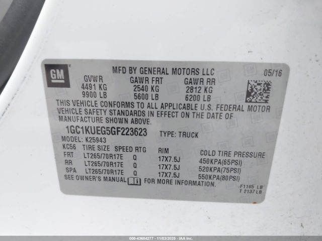 Chevrolet Silverado 2500 Wt Image 15