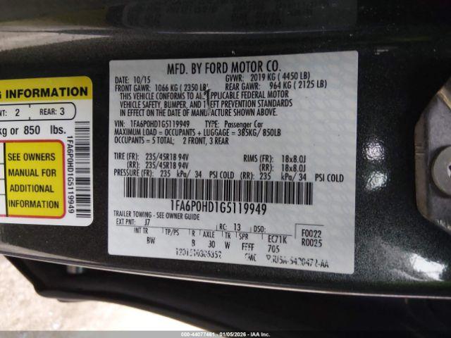 Ford Fusion Se Image 11